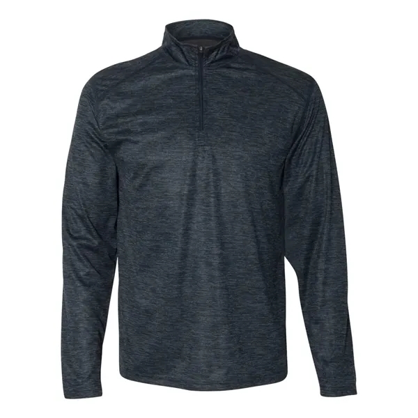 Badger Men's Tonal Blend Quarter-Zip Pullover - Badger Men's Tonal Blend Quarter-Zip Pullover - Image 5 of 8