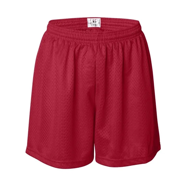 Badger Women's Pro Mesh 5" Solid Liner Shorts - Badger Women's Pro Mesh 5" Solid Liner Shorts - Image 24 of 36