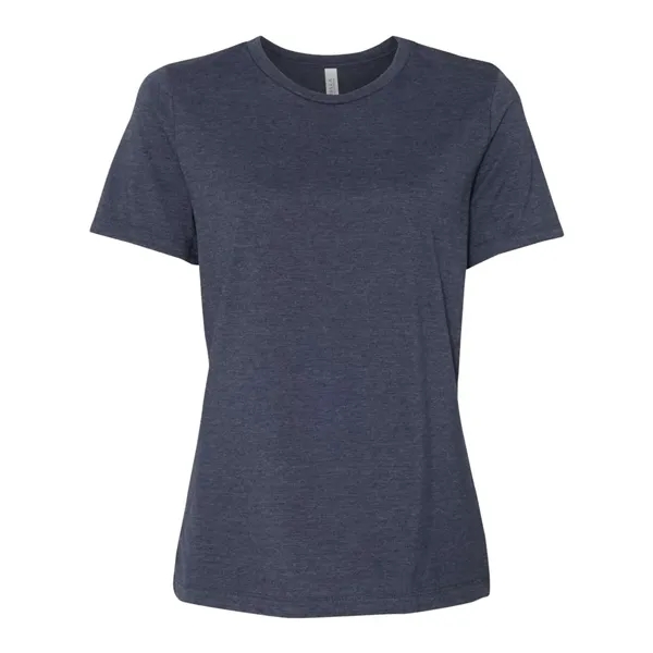 BELLA + CANVAS Women's Relaxed Fit Heather CVC Tee - BELLA + CANVAS Women's Relaxed Fit Heather CVC Tee - Image 38 of 71