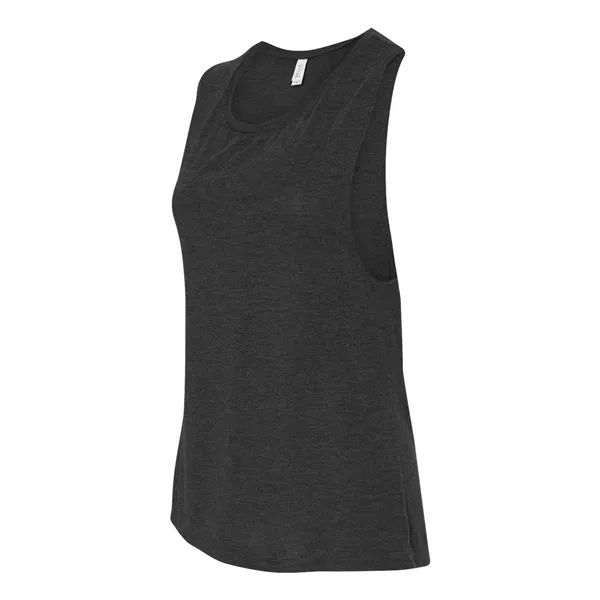 BELLA + CANVAS Women's Flowy Scoop Muscle Tank - BELLA + CANVAS Women's Flowy Scoop Muscle Tank - Image 21 of 82