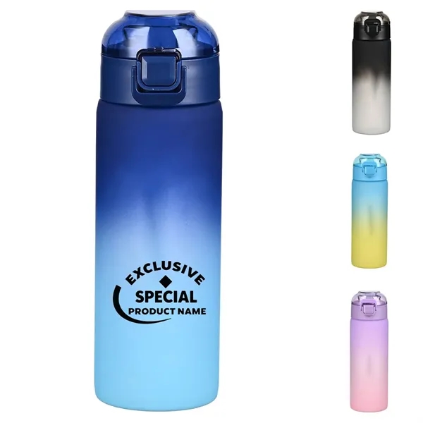 22 oz Sports Water Bottle for Gym and Outdoor Activities - 22 oz Sports Water Bottle for Gym and Outdoor Activities - Image 0 of 4
