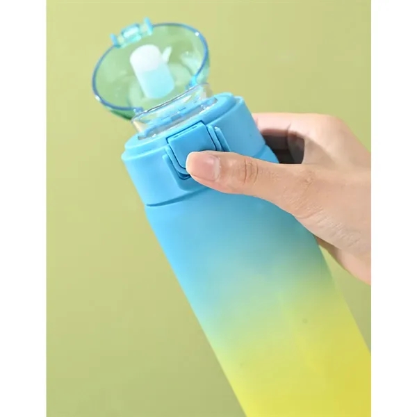 22 oz Sports Water Bottle for Gym and Outdoor Activities - 22 oz Sports Water Bottle for Gym and Outdoor Activities - Image 2 of 4