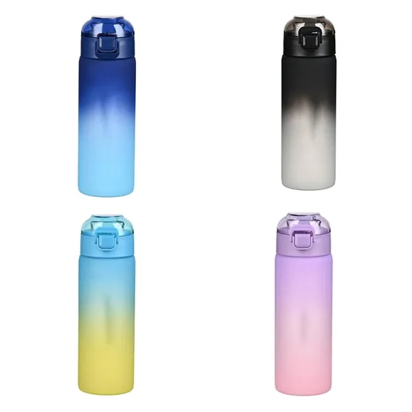 22 oz Sports Water Bottle for Gym and Outdoor Activities - 22 oz Sports Water Bottle for Gym and Outdoor Activities - Image 4 of 4