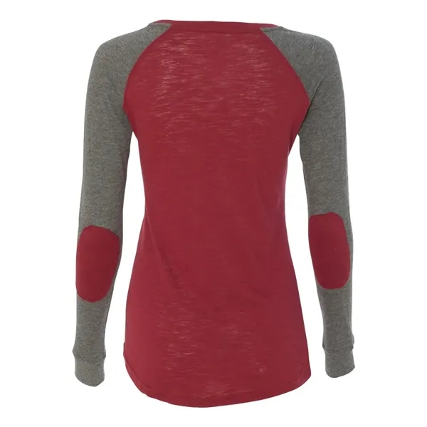 Boxercraft Women's Preppy Patch Slub Long Sleeve T-Shirt - Boxercraft Women's Preppy Patch Slub Long Sleeve T-Shirt - Image 12 of 31