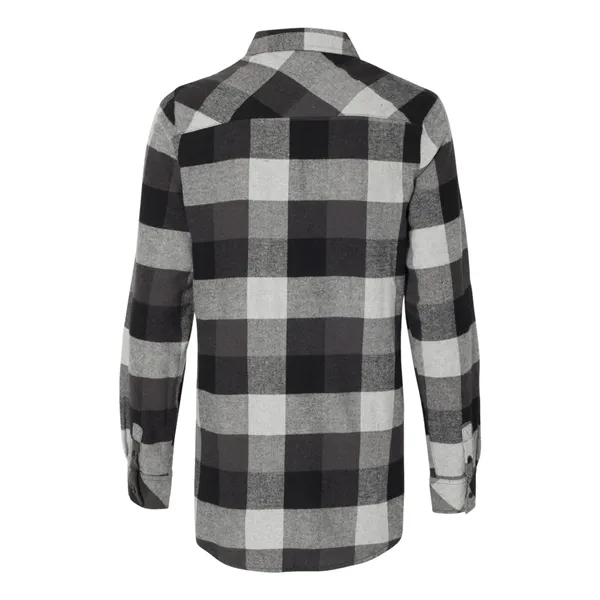 Burnside Women's Yarn-Dyed Flannel Shirt - Burnside Women's Yarn-Dyed Flannel Shirt - Image 3 of 20