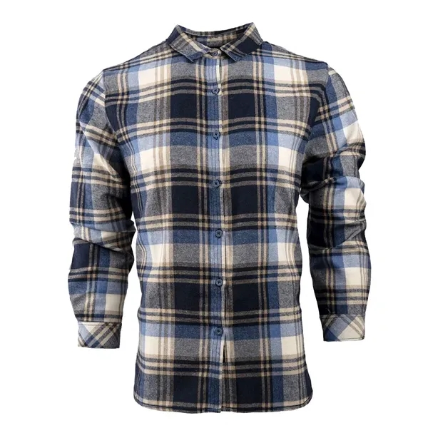 Burnside Women's No Pocket Yarn-Dyed Flannel Shirt - Burnside Women's No Pocket Yarn-Dyed Flannel Shirt - Image 2 of 7