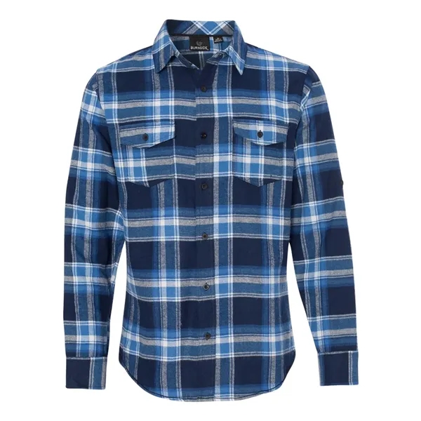 Burnside Men's Yarn-Dyed Flannel Shirt - Burnside Men's Yarn-Dyed Flannel Shirt - Image 11 of 58