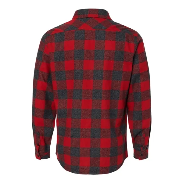 Burnside Men's Open Pocket Flannel Shirt - Burnside Men's Open Pocket Flannel Shirt - Image 12 of 14