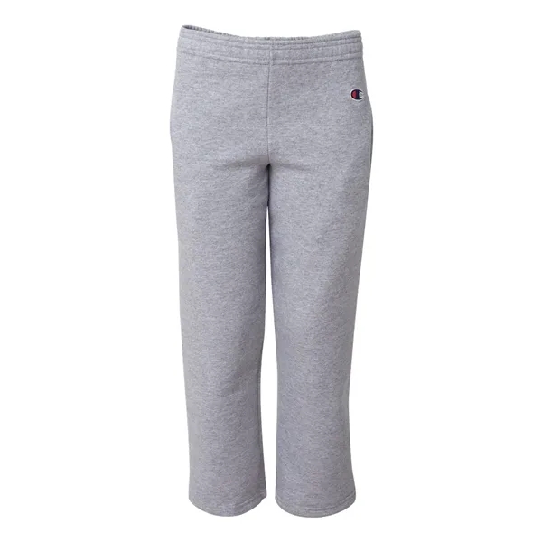 Champion Youth Powerblend® Open-Bottom Sweatpants with Po... - Champion Youth Powerblend® Open-Bottom Sweatpants with Po... - Image 1 of 3