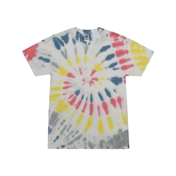 Colortone Unisex Multi-Color Tie-Dyed T-Shirt - Colortone Unisex Multi-Color Tie-Dyed T-Shirt - Image 112 of 115