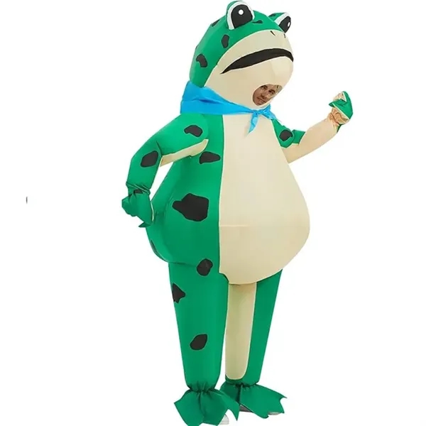 Inflatable Frog Costume for Adults & Kids - Inflatable Frog Costume for Adults & Kids - Image 3 of 4