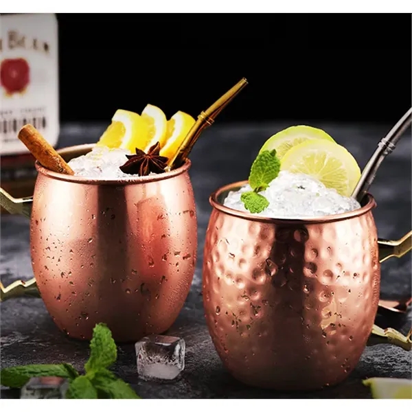 11.7/17.5 oz Stainless Steel Mule Handle Mug - 11.7/17.5 oz Stainless Steel Mule Handle Mug - Image 3 of 5