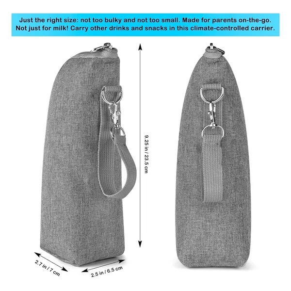 Insulated Baby Bottle Cooler Breastmilk Warmer Bag - Insulated Baby Bottle Cooler Breastmilk Warmer Bag - Image 2 of 4