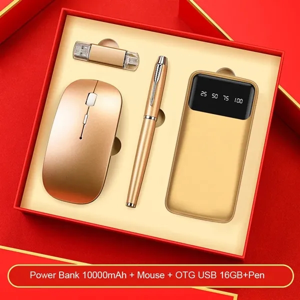 4 in 1 Gift Set Of Tech Accessoreis For Business Office - 4 in 1 Gift Set Of Tech Accessoreis For Business Office - Image 1 of 2