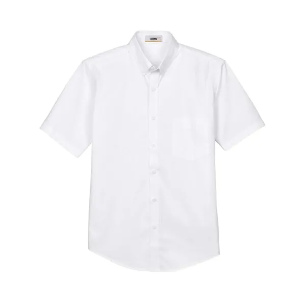 CORE365 Men's Optimum Short Sleeve Twill Dress Shirt - CORE365 Men's Optimum Short Sleeve Twill Dress Shirt - Image 7 of 8
