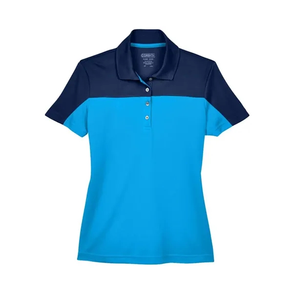 CORE365 Women's Balance Colorblock Performance Pique Polo