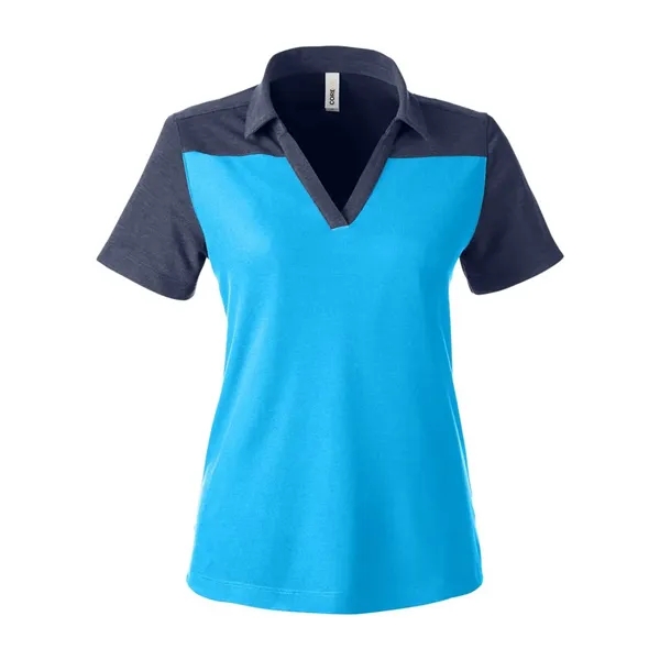 CORE365 Women's Fusion ChromaSoft™ Colorblock Polo - CORE365 Women's Fusion ChromaSoft™ Colorblock Polo - Image 11 of 14
