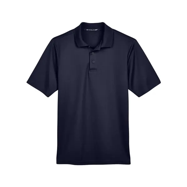 Devon & Jones Men's Tall CrownLux Performance® Plaited Polo