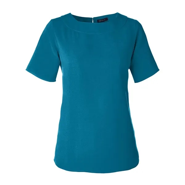 Devon & Jones Women's Perfect Fit™ Boat Neck Blouse - Devon & Jones Women's Perfect Fit™ Boat Neck Blouse - Image 5 of 12
