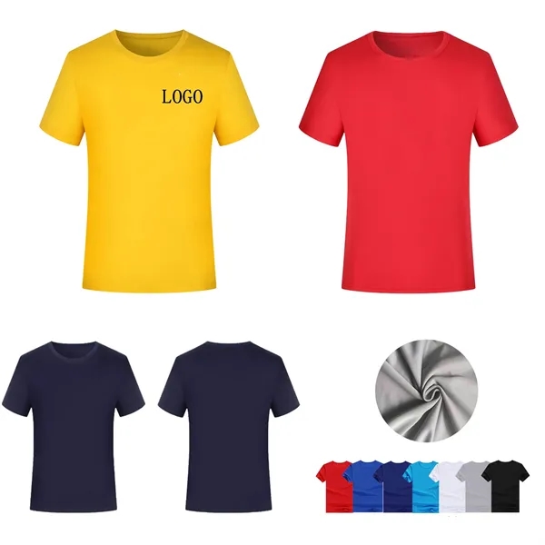 Unisex Quick Dry Short Sleeve T-Shirt - Unisex Quick Dry Short Sleeve T-Shirt - Image 0 of 4