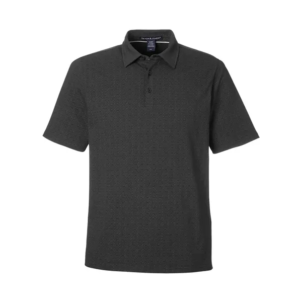 Custom Devon & Jones Men's Crownlux Performance® Geo Polo
