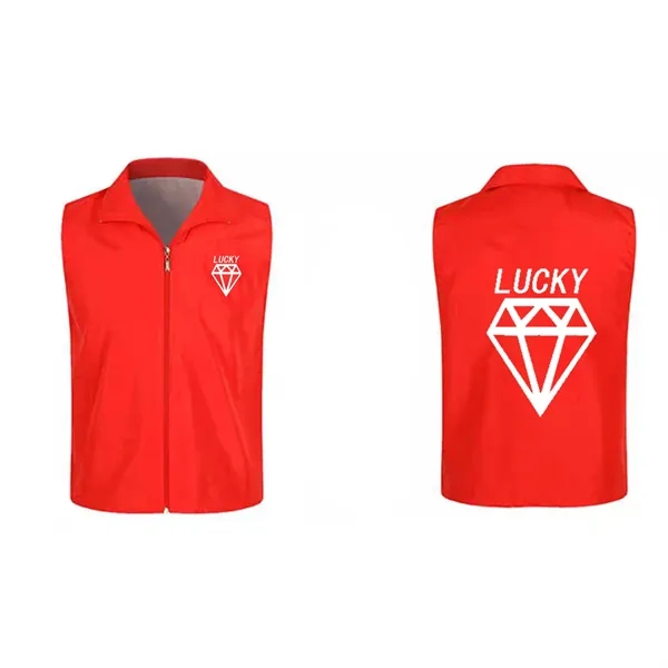 Unisex Advertising Vest VOLUNTEER T-Shirt - Unisex Advertising Vest VOLUNTEER T-Shirt - Image 1 of 3