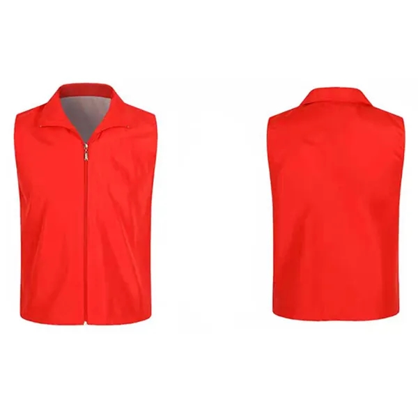 Unisex Advertising Vest VOLUNTEER T-Shirt - Unisex Advertising Vest VOLUNTEER T-Shirt - Image 2 of 3