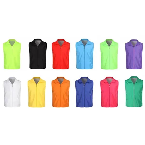 Unisex Advertising Vest VOLUNTEER T-Shirt - Unisex Advertising Vest VOLUNTEER T-Shirt - Image 3 of 3