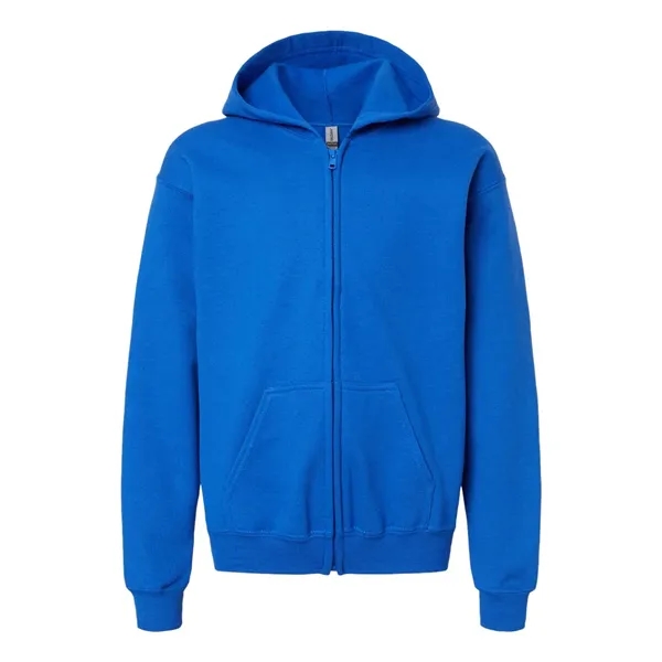 Gildan Youth Heavy Blend™ Full-Zip Hooded Sweatshirt - Gildan Youth Heavy Blend™ Full-Zip Hooded Sweatshirt - Image 7 of 10