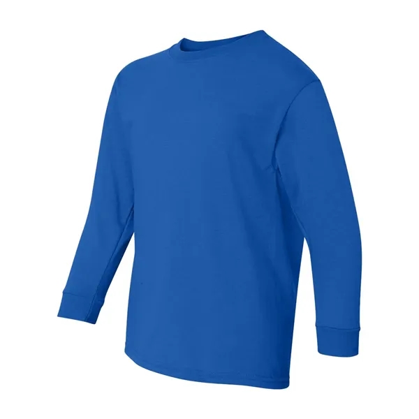 Gildan Youth Heavy Cotton™ Long Sleeve T-Shirt - Gildan Youth Heavy Cotton™ Long Sleeve T-Shirt - Image 26 of 33