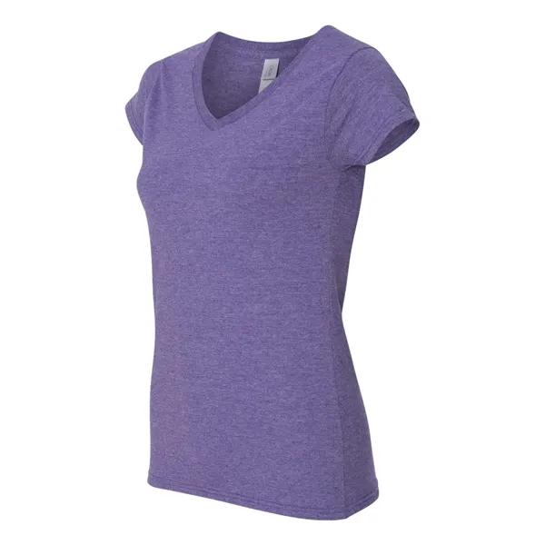 Gildan Women's Softstyle® V-Neck T-Shirt - Gildan Women's Softstyle® V-Neck T-Shirt - Image 13 of 23