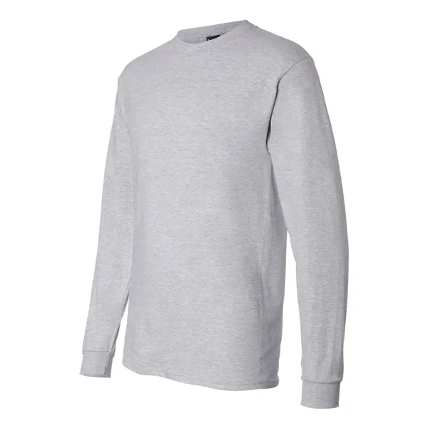 Hanes Unisex Beefy-T® Long Sleeve T-Shirt - Hanes Unisex Beefy-T® Long Sleeve T-Shirt - Image 28 of 45