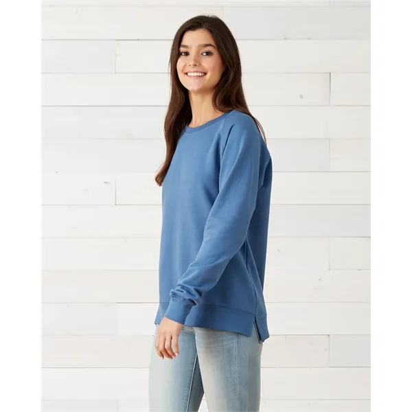 Enza® Ladies Midweight PFC Pullover Crew - Enza® Ladies Midweight PFC Pullover Crew - Image 3 of 23