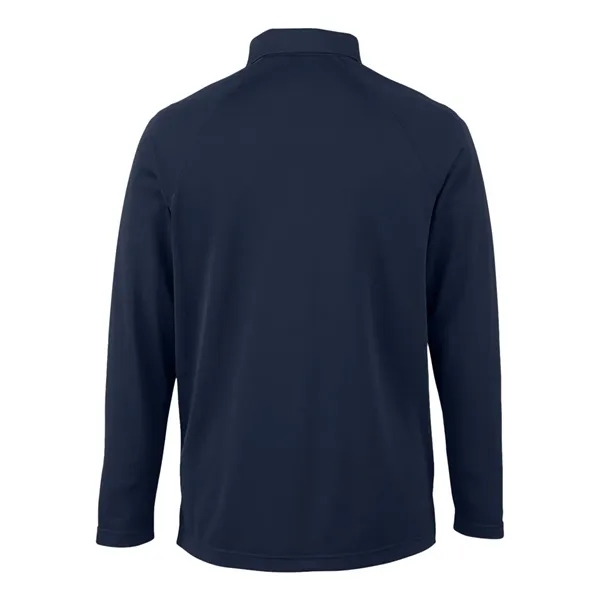 Harriton Men's Charge Snag and Soil Protect Long Sleeve Polo