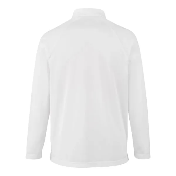 Harriton Men's Charge Snag and Soil Protect Long Sleeve Polo