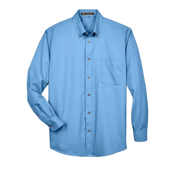 Harriton Men's Easy Blend™ Twill Shirt - Harriton Men's Easy Blend™ Twill Shirt - Image 11 of 30