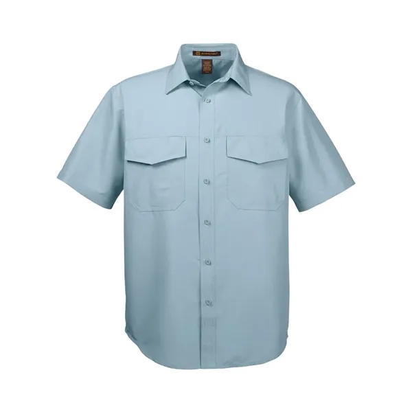 Harriton Men's Key West Short Sleeve Performance Staff Shirt - Harriton Men's Key West Short Sleeve Performance Staff Shirt - Image 2 of 7