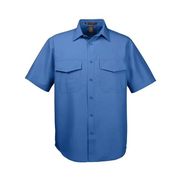 Harriton Men's Key West Short Sleeve Performance Staff Shirt - Harriton Men's Key West Short Sleeve Performance Staff Shirt - Image 6 of 7
