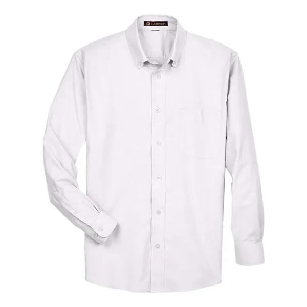 Harriton Men's Oxford Shirt - Harriton Men's Oxford Shirt - Image 7 of 8