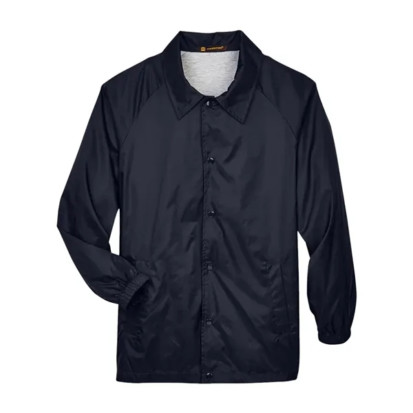 Harriton Unisex Nylon Staff Jacket - Harriton Unisex Nylon Staff Jacket - Image 3 of 4