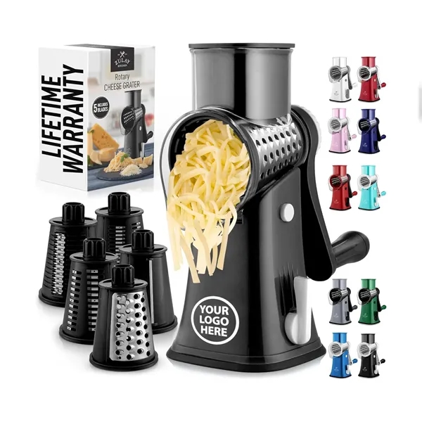 Manual Hand Crank Cheese Grater - Manual Hand Crank Cheese Grater - Image 0 of 8