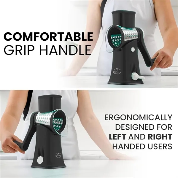 Manual Hand Crank Cheese Grater - Manual Hand Crank Cheese Grater - Image 2 of 8