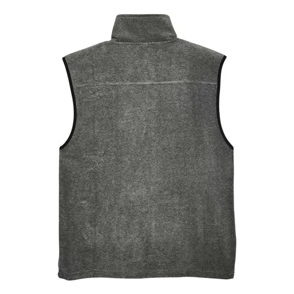 Harriton Unisex Fleece Full-Zip Vest - Harriton Unisex Fleece Full-Zip Vest - Image 4 of 16