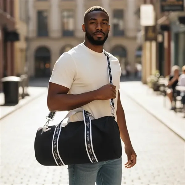 Black Canvas Banker Bag - Black Canvas Banker Bag - Image 0 of 1