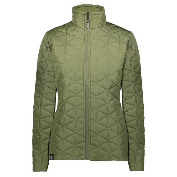 Holloway Women's Repreve® Eco Quilted Jacket - Holloway Women's Repreve® Eco Quilted Jacket - Image 7 of 12
