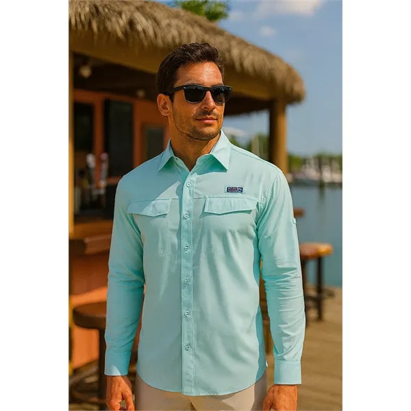 Men's Coastline Stretch Long Sleeve UV Vented Fishing Shirt - Men's Coastline Stretch Long Sleeve UV Vented Fishing Shirt - Image 0 of 8