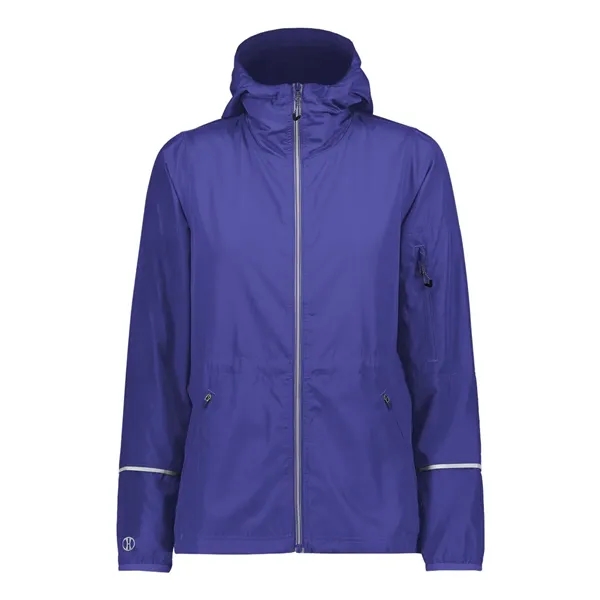 Holloway Women's Packable Hooded Jacket - Holloway Women's Packable Hooded Jacket - Image 13 of 18