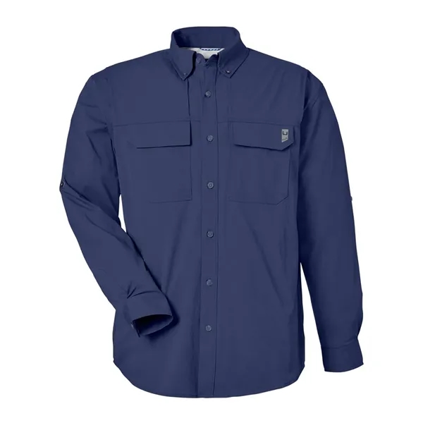 HUK Men's Creekbed Pocket Fishing Shirt - HUK Men's Creekbed Pocket Fishing Shirt - Image 5 of 10