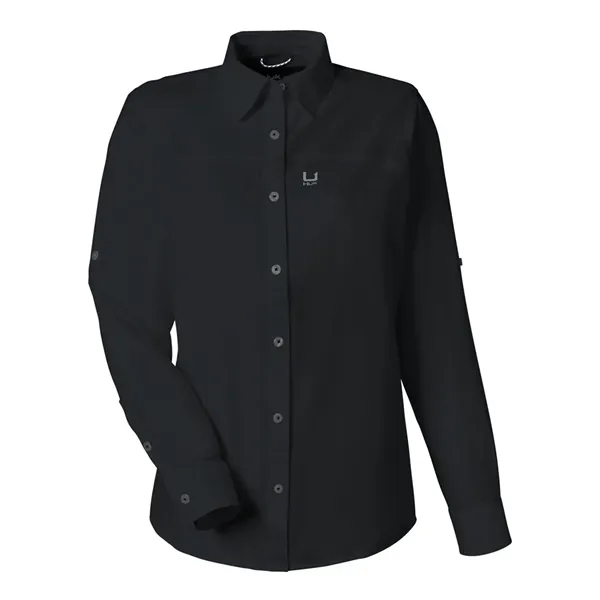HUK Women's Tide Point Long Sleeve Shirt - HUK Women's Tide Point Long Sleeve Shirt - Image 1 of 12