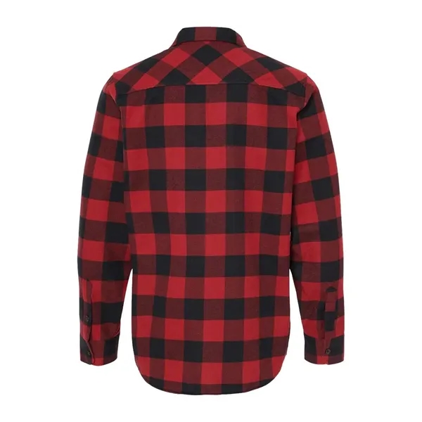 Independent Trading Co. Unisex Flannel Shirt - Independent Trading Co. Unisex Flannel Shirt - Image 8 of 8